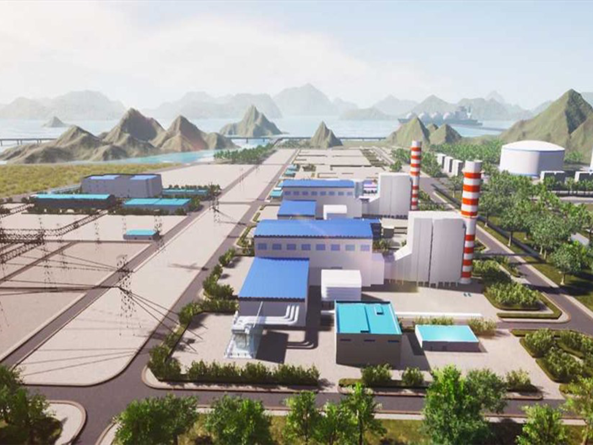A series of thermal power plants using LNG is invested in and built in Vietnam