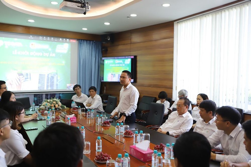 TGĐ Nguyễn Ngọc Luận phát biểu
