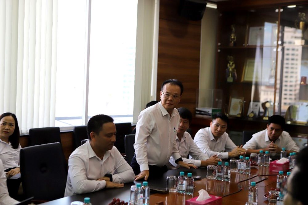 Trưởng ban CĐS Đặng Văn Vĩnh phát biểu