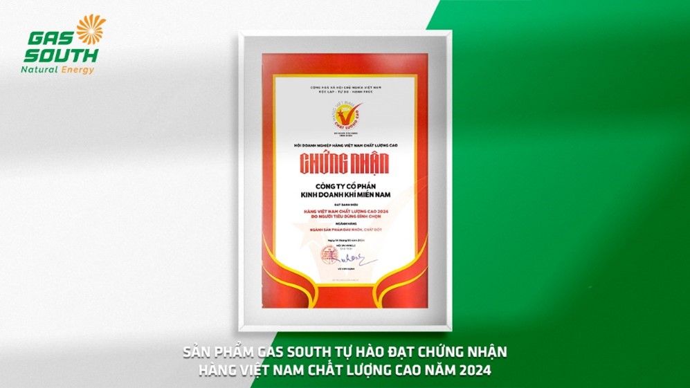 Chứng nhận Hàng Việt Nam chất lượng cao năm 2024