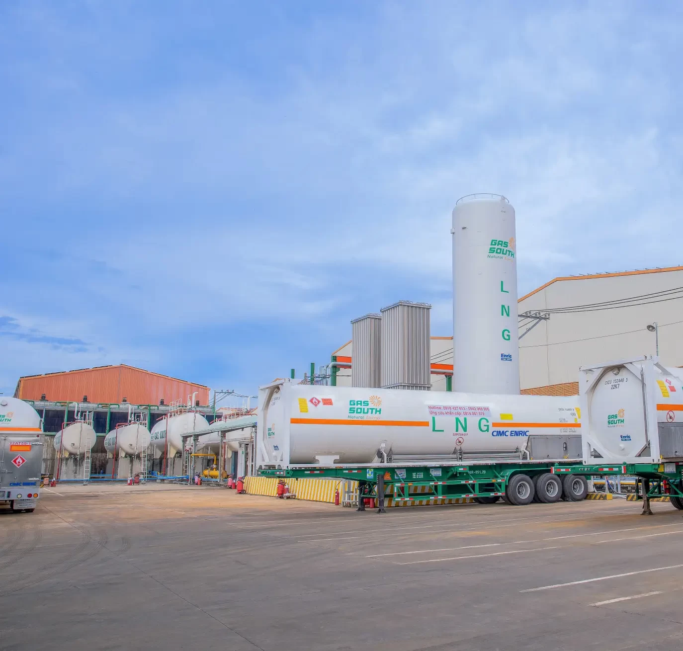 Trạm khí thiên nhiên hóa lỏng Gas South 2025